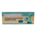 Акумуляторний секатор DOZER М-2530