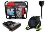 Дизельний генератор MAST GROUP YH7000AE + газова плитка Orcamp CK-505 + електричний обігрівач Gardyer HE2000