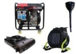 Дизельний генератор MAST GROUP YH11000AE + газова плитка Orcamp CK-505 + електричний обігрівач Gardyer HE2000