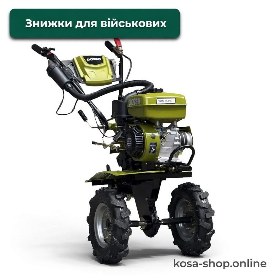 МОТОБЛОК DOZER G7-3 БЕНЗИНОВИЙ 7 К.С. (3+1) З ФРЕЗОЮ