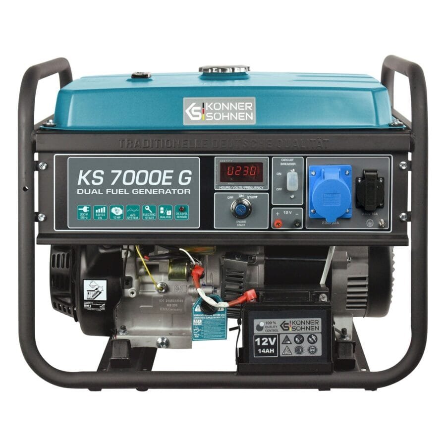Генератор газобензиновий «Könner & Söhnen» KS 7000E G