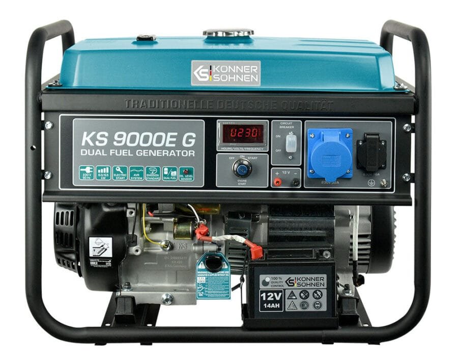 Генератор газобензиновий «Könner & Söhnen» KS 9000E G