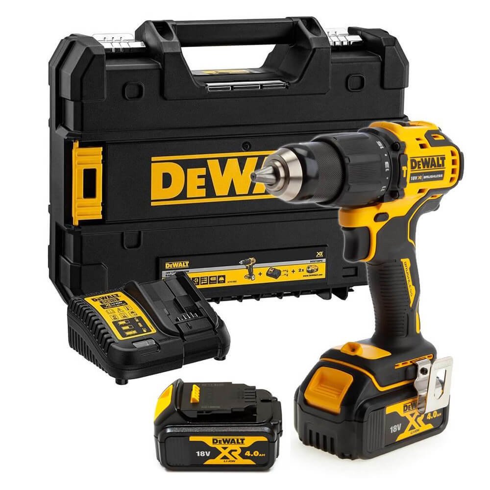 Дриль-шурупокрут акумуляторний безщітковий ударний DeWALT DCD709M2T Дриль-шурупокрут акумуляторний безщітковий ударний DeWALT DCD709M2T