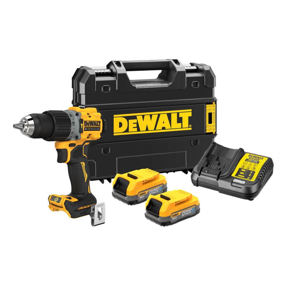 Дриль-шуруповерт акумуляторний безщітковий ударний DeWALT DCD805E2T Дриль-шуруповерт акумуляторний безщітковий ударний DeWALT DCD805E2T