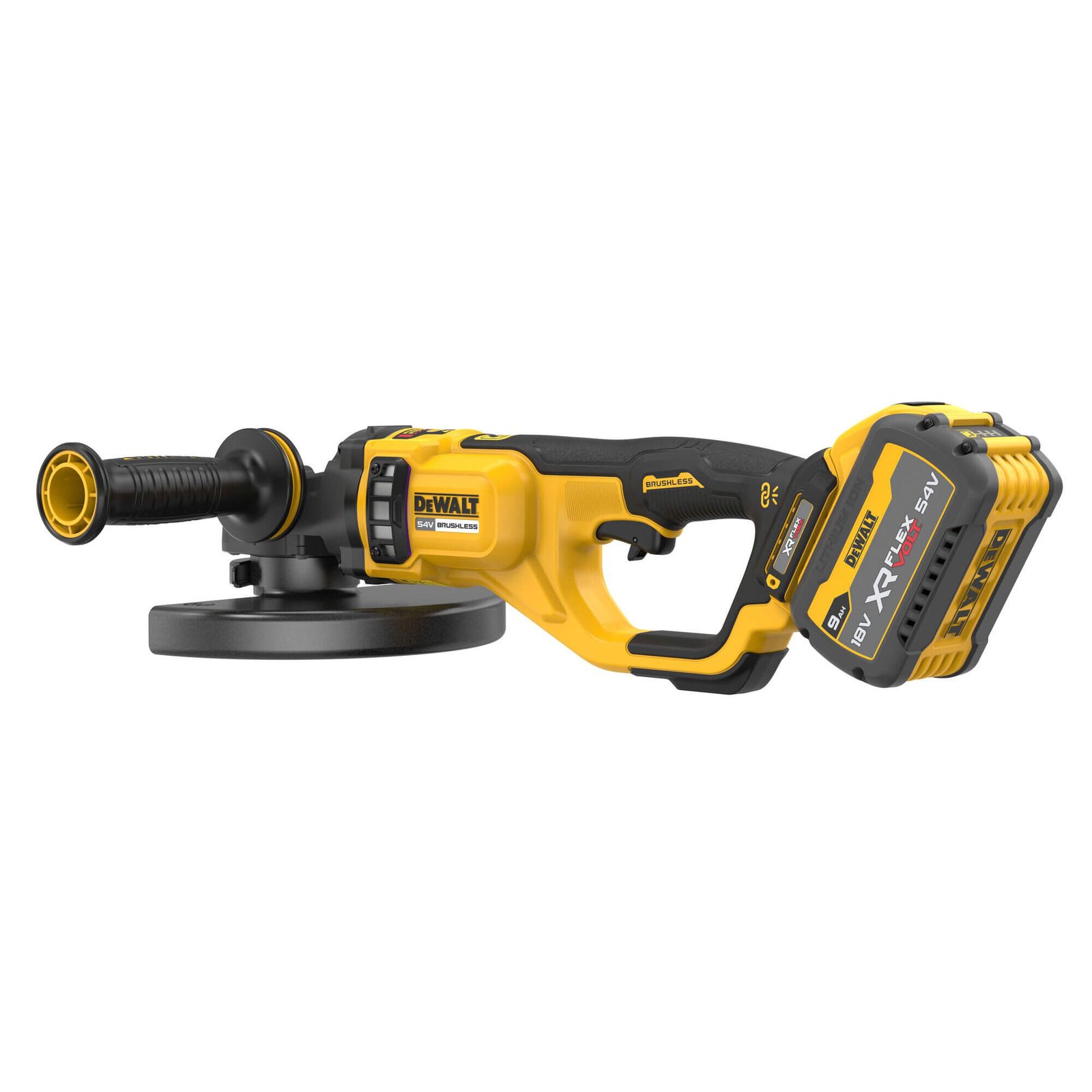 Шліфмашина кутова - болгарка акумуляторна безщіткова DeWALT DCG460X2 Шліфмашина кутова - болгарка акумуляторна безщіткова DeWALT DCG460X2