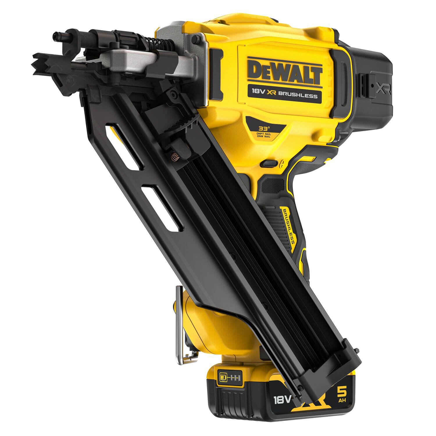Пістолет цвяхозабивний акумуляторний безщітковий DeWALT DCN930P2 Пістолет цвяхозабивний акумуляторний безщітковий DeWALT DCN930P2