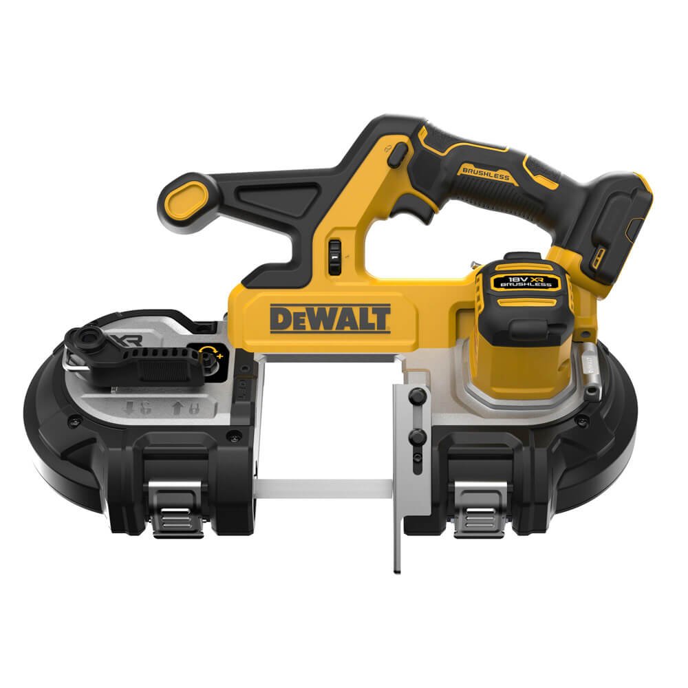 Пилка стрічкова акумуляторна безщіткова DeWALT DCS378N Пилка стрічкова акумуляторна безщіткова DeWALT DCS378N