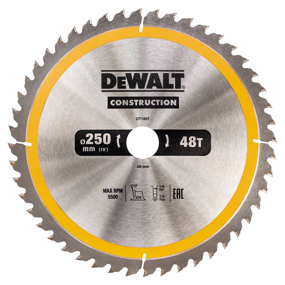 Диск пильний DeWALT DT1957 Диск пильний DeWALT DT1957