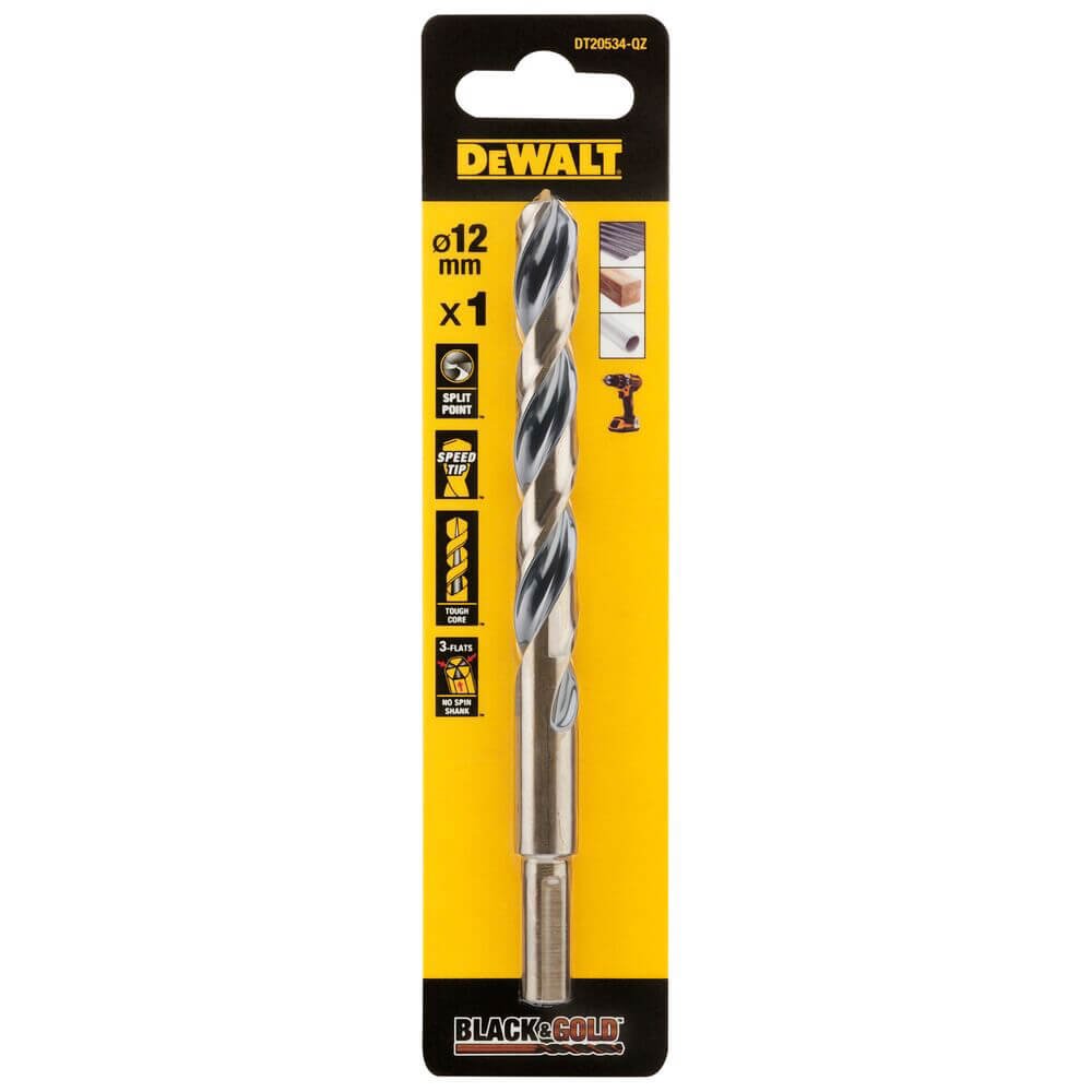 Свердло по металу Black & Gold DeWALT DT20534 Свердло по металу Black & Gold DeWALT DT20534