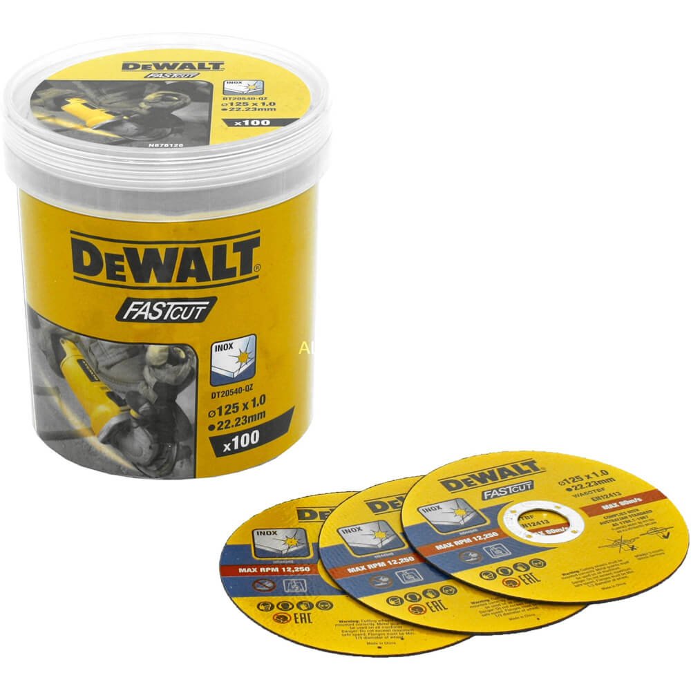 Набір кругів відрізних FASTCUT DeWALT DT20540 Набір кругів відрізних FASTCUT DeWALT DT20540