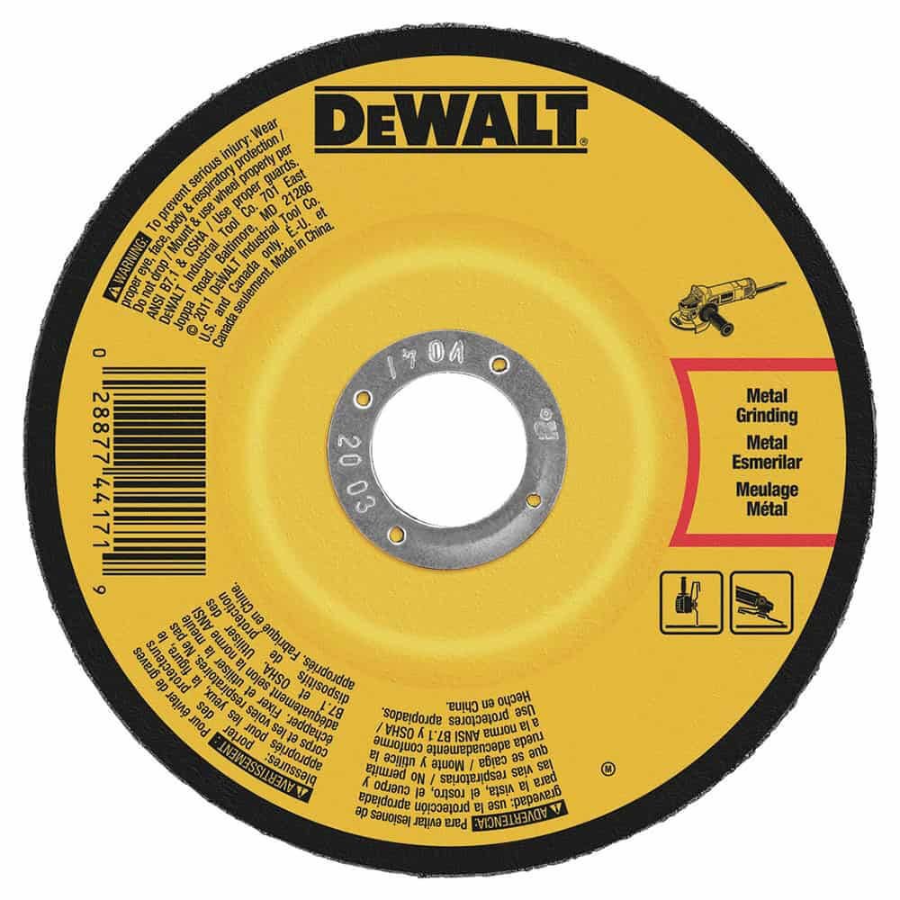 Круг шліфувальний HIGH PERFORMANCE DeWALT DW4549AIA Круг шліфувальний HIGH PERFORMANCE DeWALT DW4549AIA