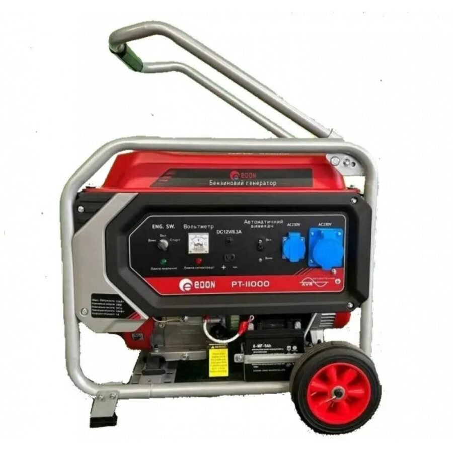 Бензинова мініелектростанція Edon PT-11000 7.5кВт