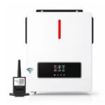 6,2 кВт 48 В Гібридний сонячний інвертор Humsienk, Wi-Fi та Bluetooth, MPPT-120 А