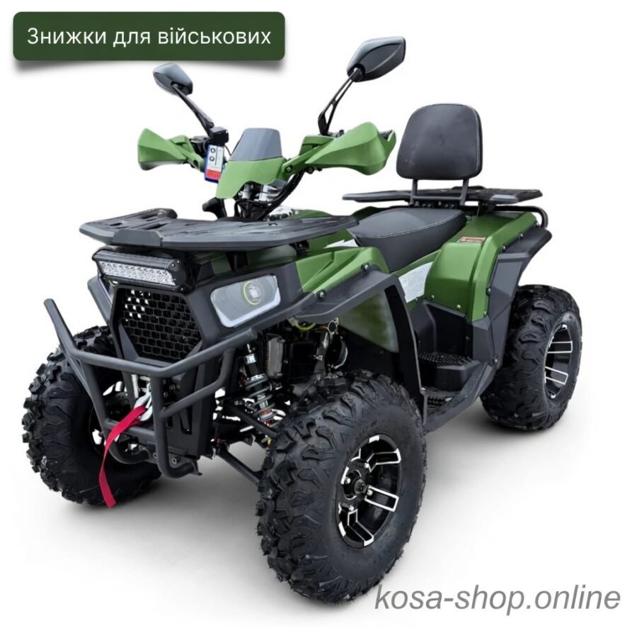КВАДРОЦИКЛ DOZER MODEL 10 PRO-200(ТЕМНО-ЗЕЛЕНИЙ) 177 КУБ.СМ