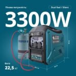 KS 3000iG S — генератор на газі та бензині