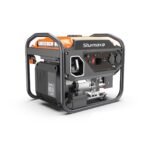 Інверторний генератор Sturmax PGM8750IE 4,5 кВт — відкрита рама з електростартом, 43 кг, вигляд спереду збоку